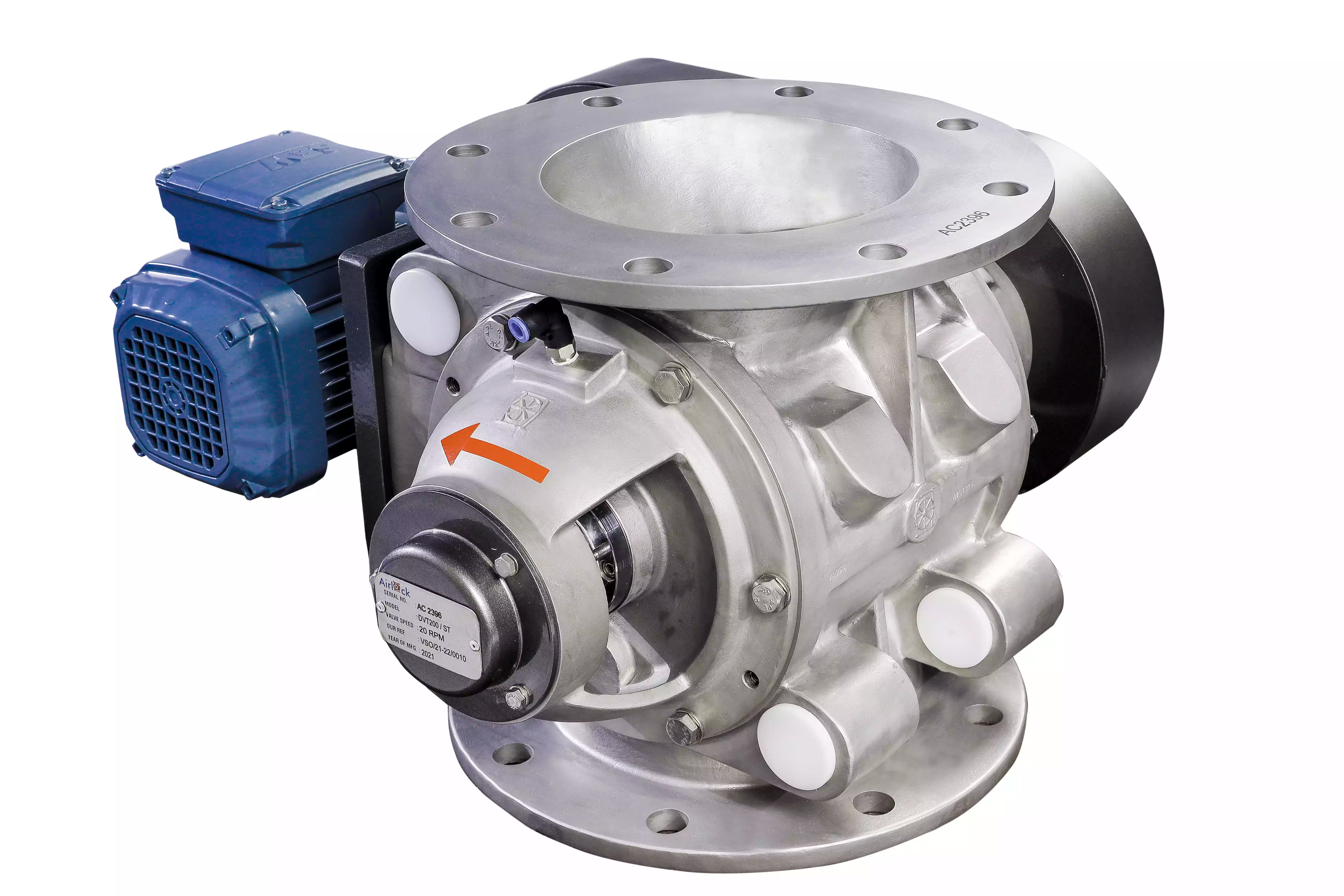 DROP THRU ENLARGED ROUND INLET & OUTLET (DVT)